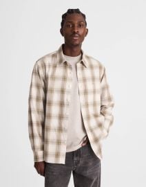 Button-Up Shirt in Cotton Blend at Madewell